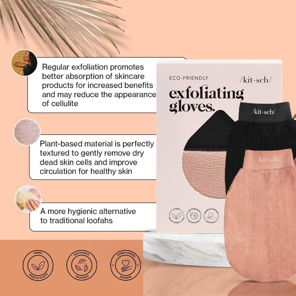 
                      
                        Kitsch Exfoliating Gloves 去角质搓澡巾 2pc Set
                      
                    