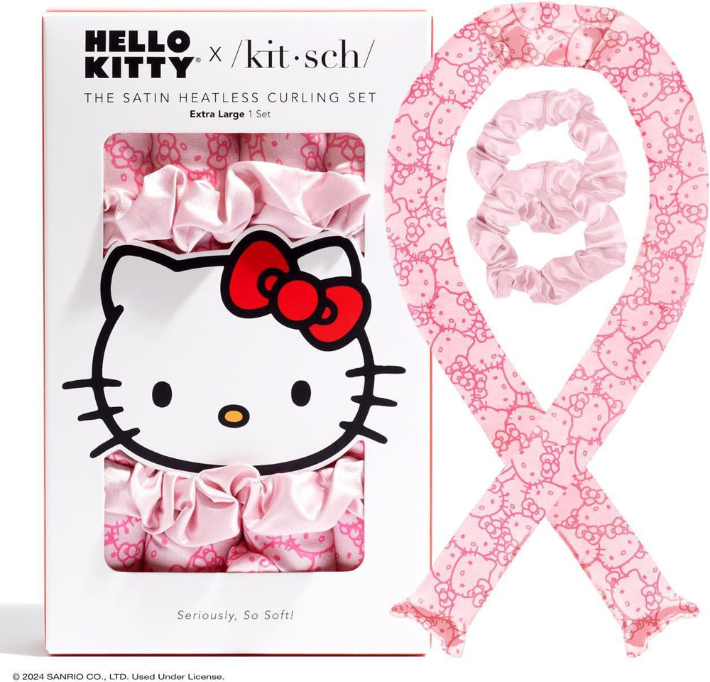 Kitsch x Hello Kitty XL Heatless Curling Set 凯蒂猫联名款无热夜间卷发套装