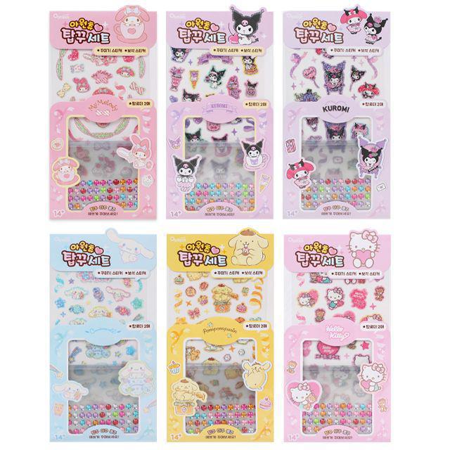 SANRIO TOPLOADER DECO SET