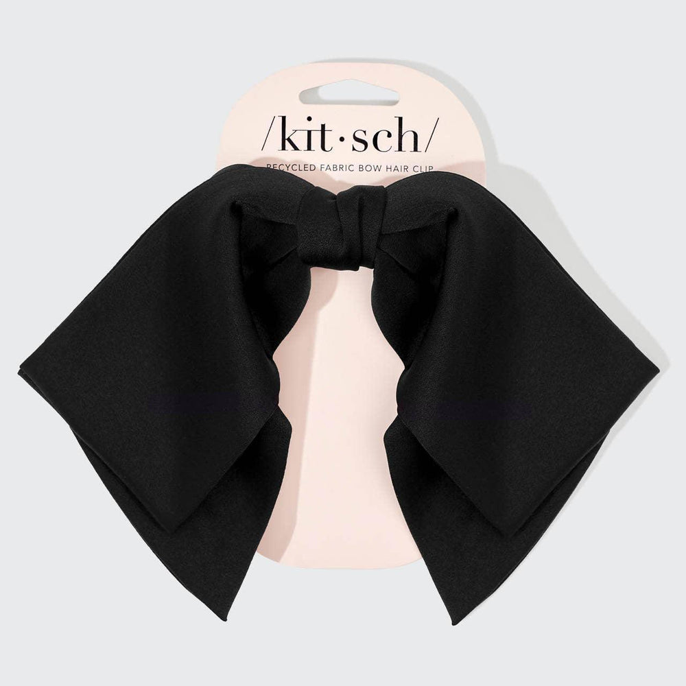 
                      
                        Kitsch Recycled Fabric Bow Hair Clip 蝴蝶结发夹 1件
                      
                    