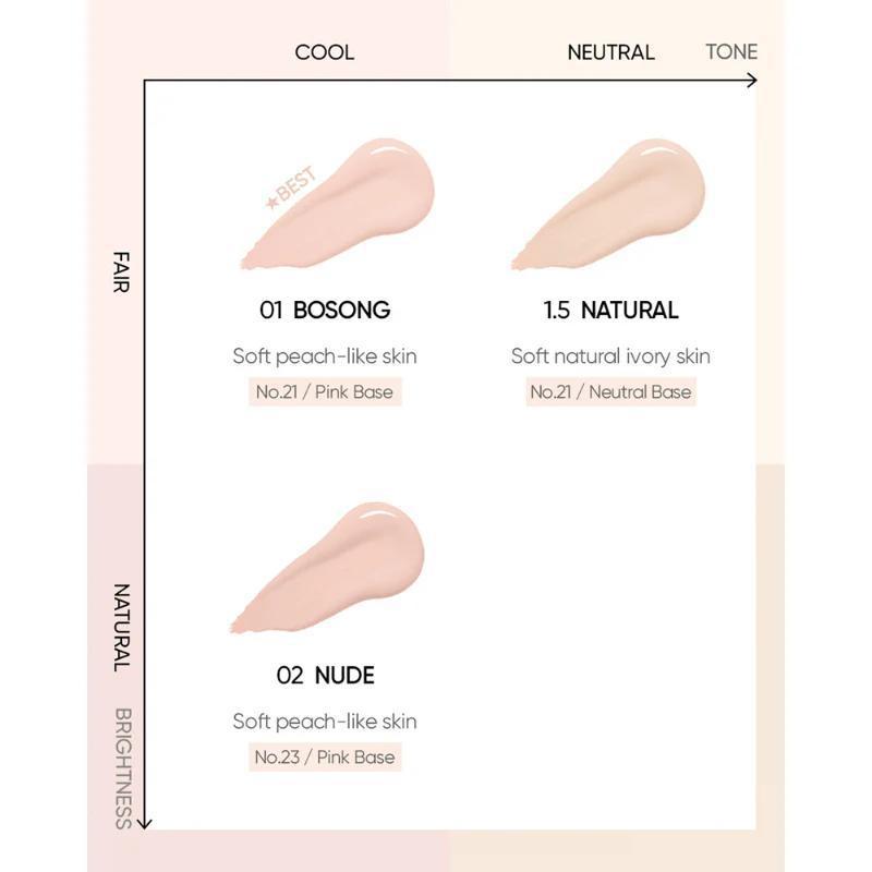 
                      
                        AMUSE Meta Fixing Vegan Cushion 阿慕斯24小时持久遮瑕气垫 SPF45 PA++ 15g
                      
                    