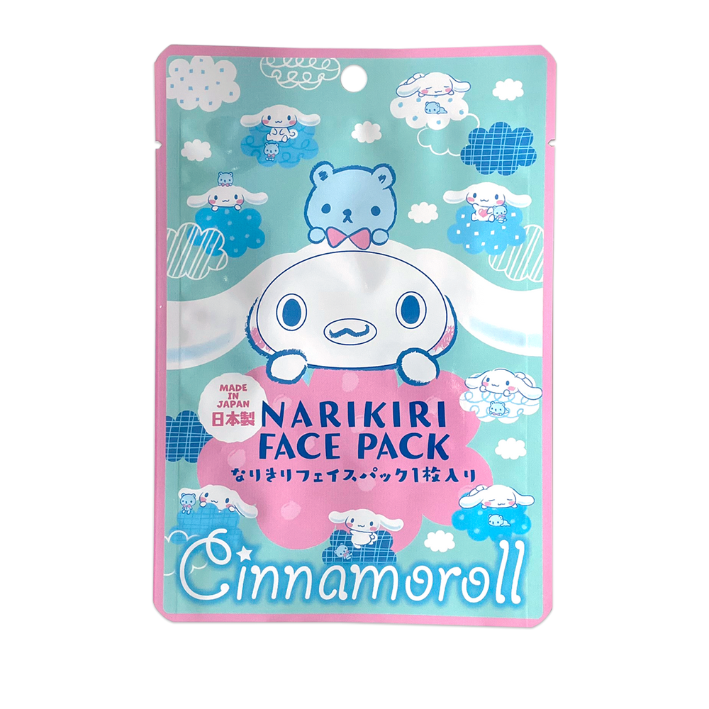 ASUNAROSYA Sanrio Face Mask 日本ASUNAROSYA三丽鸥保湿补水卡通鬼脸面膜
