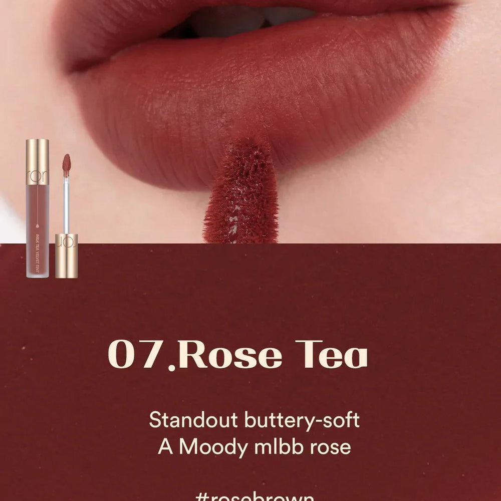 
                      
                        Rom&nd Milk Tea Velvet Tint 柔魅得奶茶丝绒唇釉 5g
                      
                    