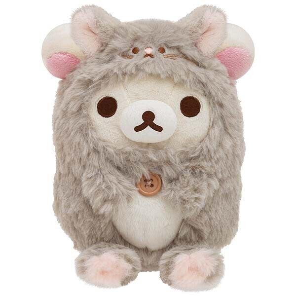 
                      
                        San-X Rilakkuma Korilakkuma Chinchilla Sitting 日本San-X轻松熊原创小白熊龙猫坐立毛绒玩具
                      
                    