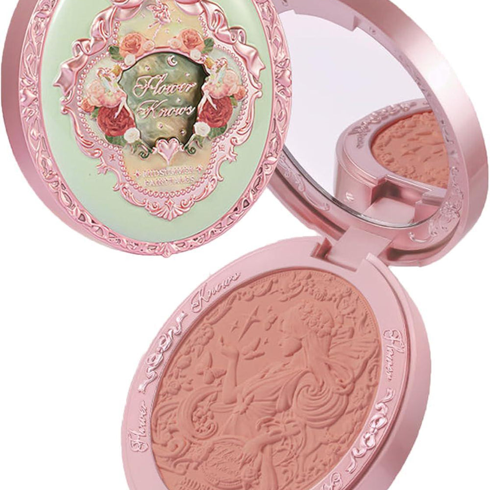 
                      
                        Flower Knows Midsummer Fairytales Velvet Embossed Blush 花知晓仲夏童话天鹅绒粉状腮红
                      
                    