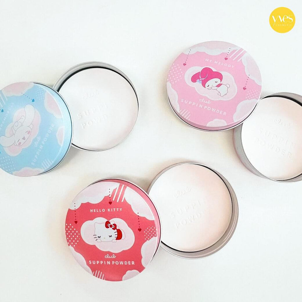 CLUB Suppin Brightening Powder Collaboration - Sanrio Limited 日本三丽鸥限定素颜定妆蜜粉饼