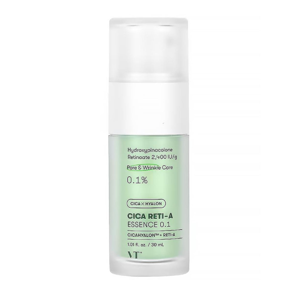 
                      
                        VT COSMETICS Cica Reti-A Essence 0.1 薇缔视黄醇精华液保湿维生素A 30mL
                      
                    