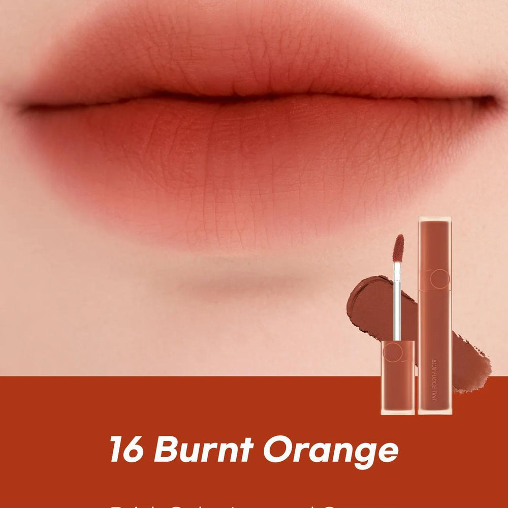 
                      
                        Rom&nd Blur Fudge Tint 柔魅得丝绒雾泥唇釉
                      
                    