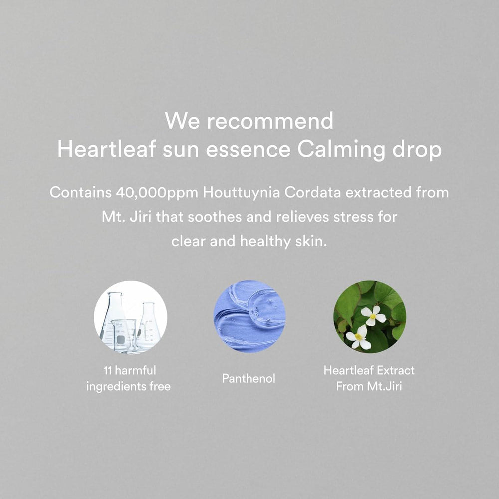 
                      
                        Abib Heartleaf Sun Essence Calming Drop 阿彼芙鱼腥草舒缓水润防晒精华 50ml
                      
                    