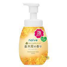 Kracie Naive Foam Body Soap Kinmoksei Pump 嘉娜宝桃子味泡沫沐浴露 600ml