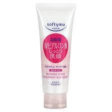 KOSE SOFTYMO HYALURONIC ACID MAKEUP CLEANSING &FACIAL FOAM