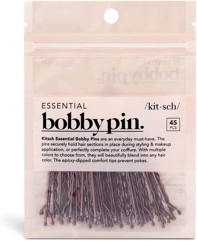 Kitsch Essential Bobby Pins 45pc  适合稀疏头发的小型迷你发夹 45个