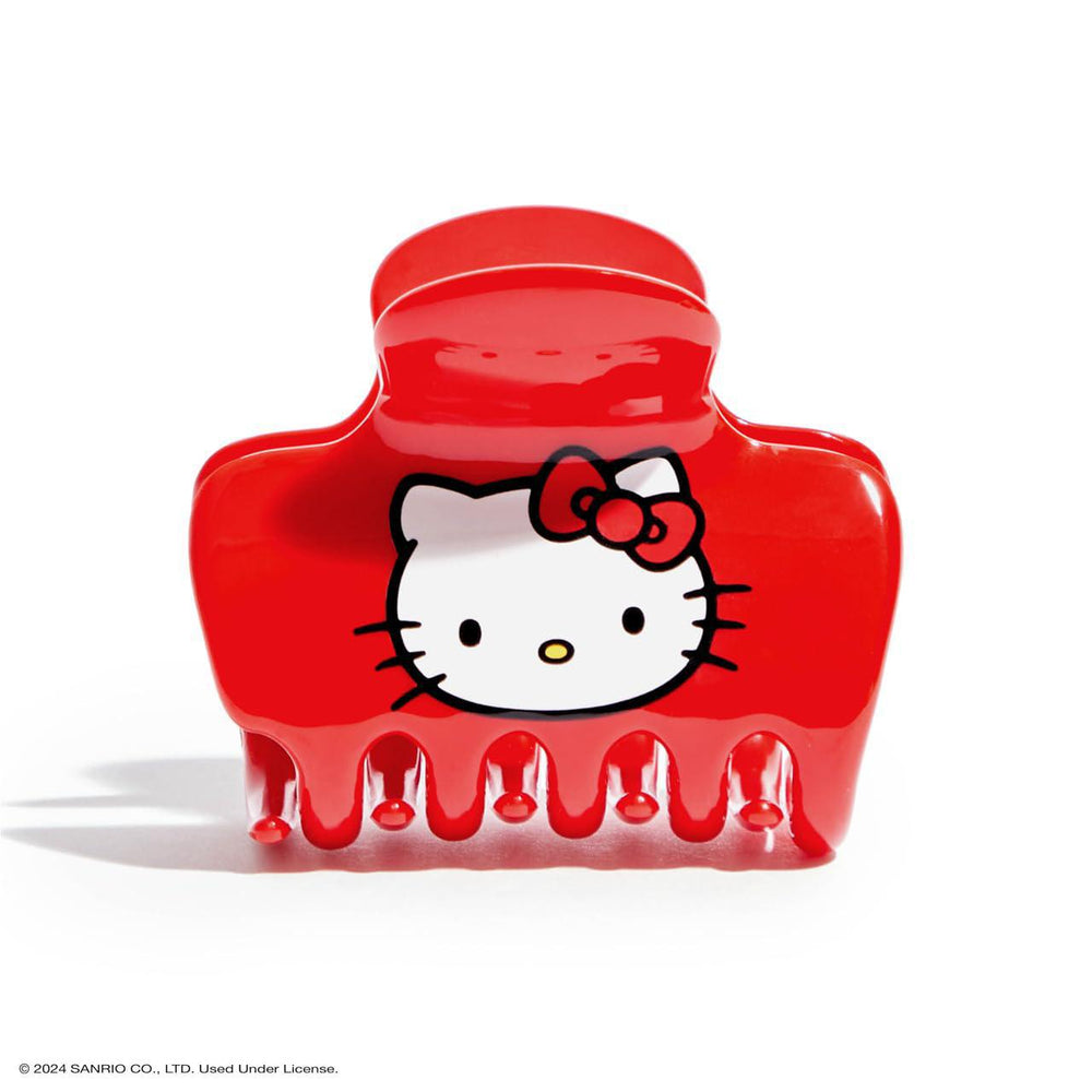 
                      
                        Kitsch x Hello Kitty Recycled Puffy Claw Clip- Kitty Face 凯蒂猫联名款红色蝴蝶结抓夹
                      
                    