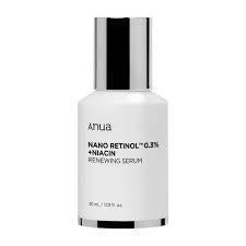 
                      
                        ANUA Nano Retinol 0.3% + Niacin Renewing Serum 安宇安纳米视黄醇 0.3% 烟酰胺精华液 30ml
                      
                    