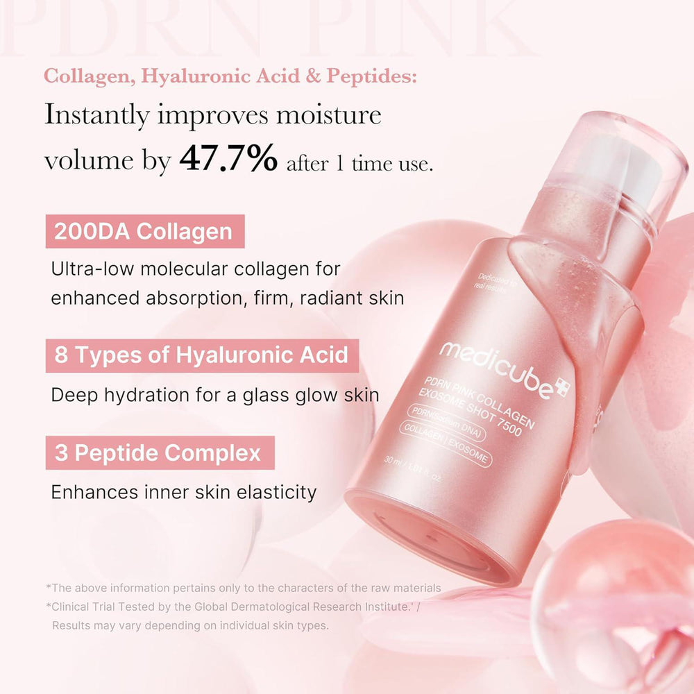 
                      
                        Medicube PDRN Pink Collagen Exosome Shot 美蒂秋芙PDRN粉红肽精华液 30mL
                      
                    