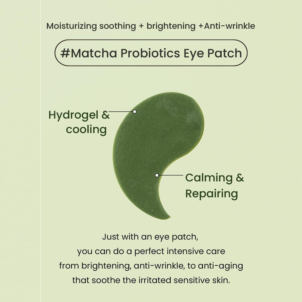 
                      
                        Heimish Matcha Biome Hydrogel Eye Patch 韩国Heimish抹茶益生菌水凝胶眼膜 60ea
                      
                    