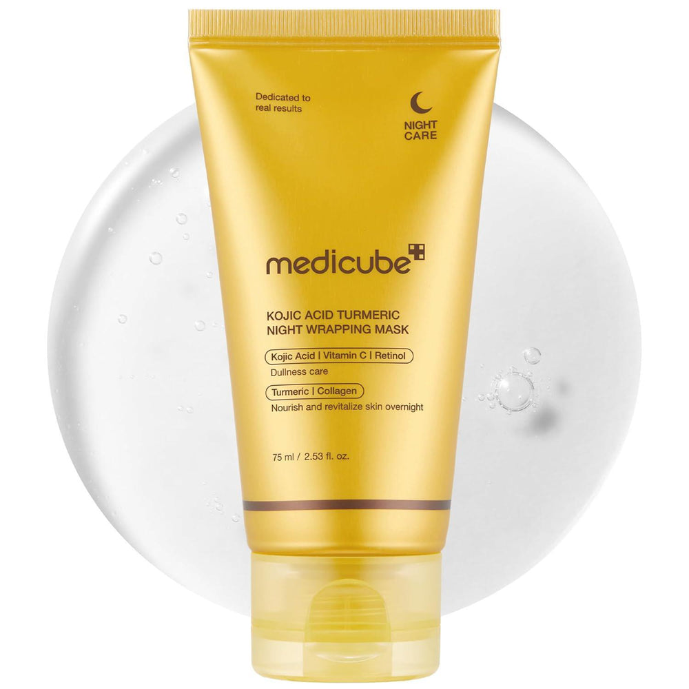 Medicube Kojic Acid Turmeric Night Wrapping Mask 美蒂秋芙曲酸姜黄夜间面膜 75mL