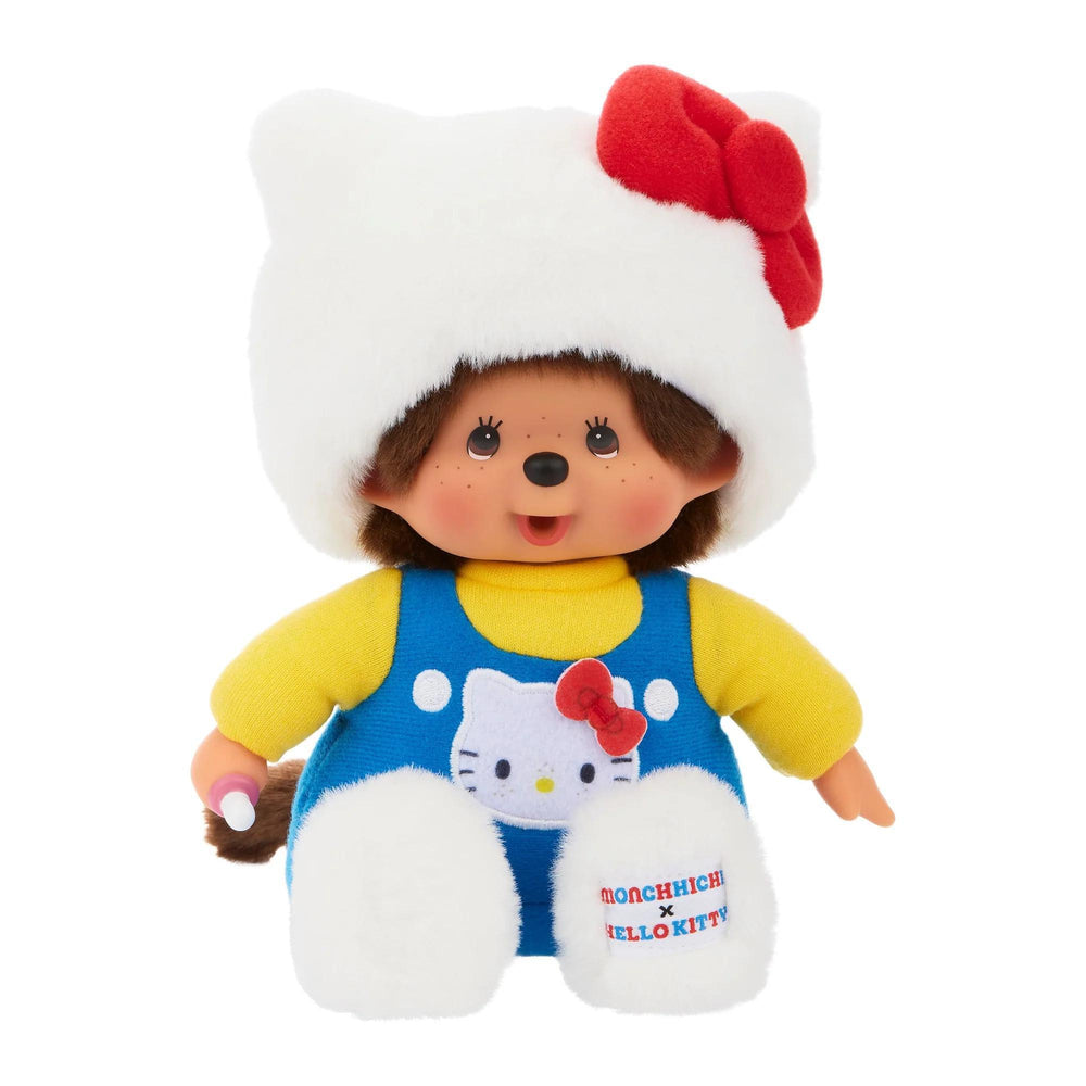 
                      
                        Sanrio Hello Kitty X Monchhichi Plushie 蒙奇奇穿Hello Kitty服装毛绒玩具
                      
                    