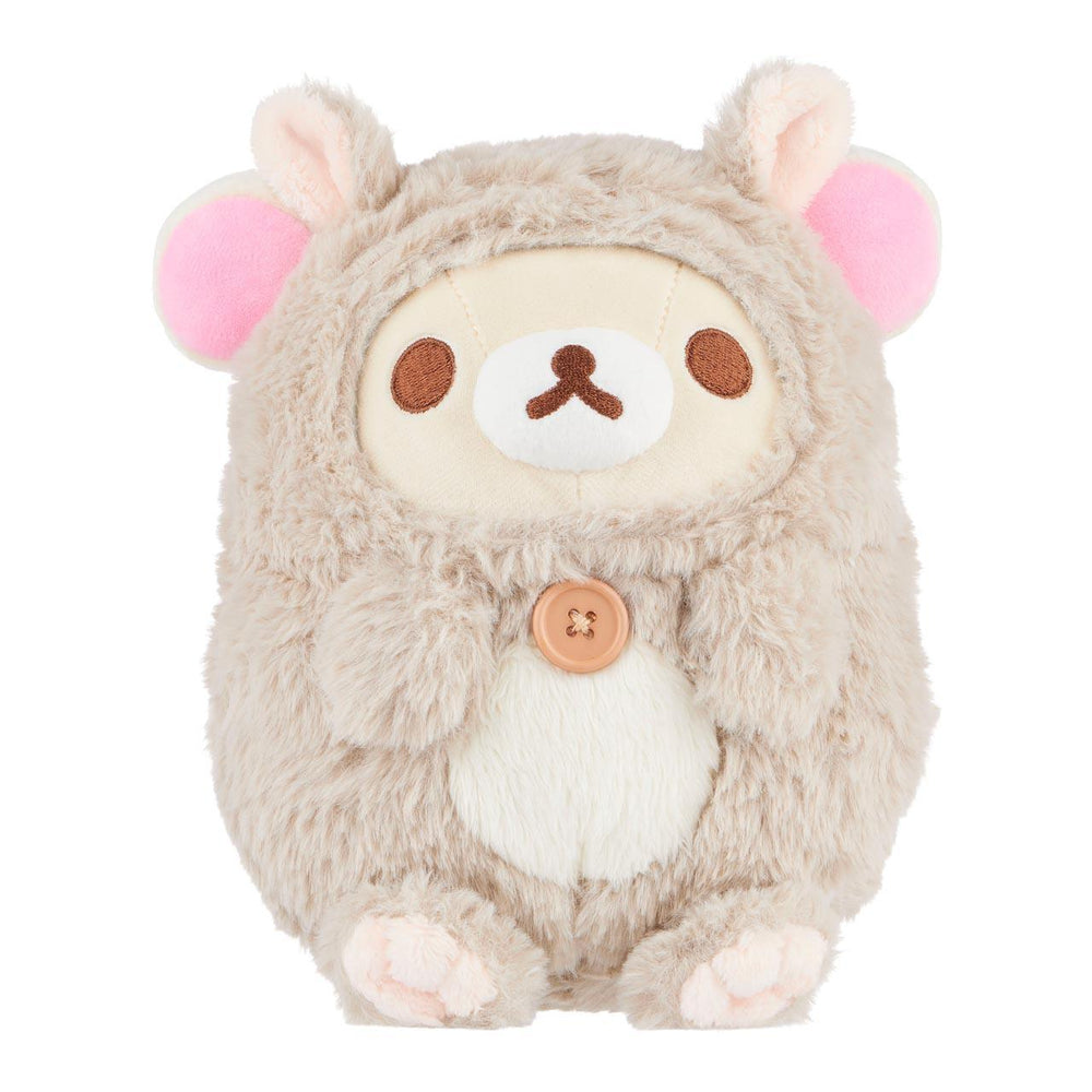 San-X Rilakkuma Korilakkuma Chinchilla Sitting 日本San-X轻松熊原创小白熊龙猫坐立毛绒玩具