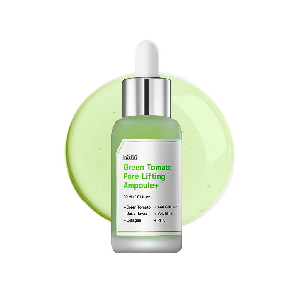 Sungboon Editor Green Tomato Pore Lifting Ampoule 韩国Sungboon Editor青番茄毛孔紧致保湿精华液 30mL