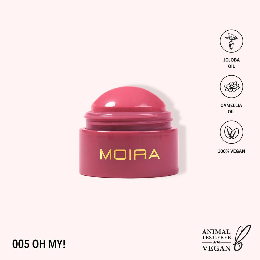 
                      
                        MOIRA Cosmetics Soft Blush Balm 圆墩墩圆球腮红膏 8.5g
                      
                    