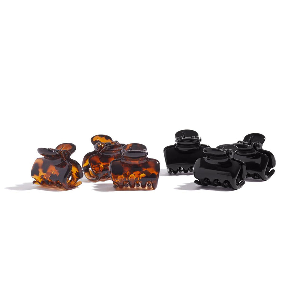 
                      
                        Kitsch Recycled Plastic Mini Puffy Claw Clips 6pc 迷你蓬松爪夹 6个
                      
                    