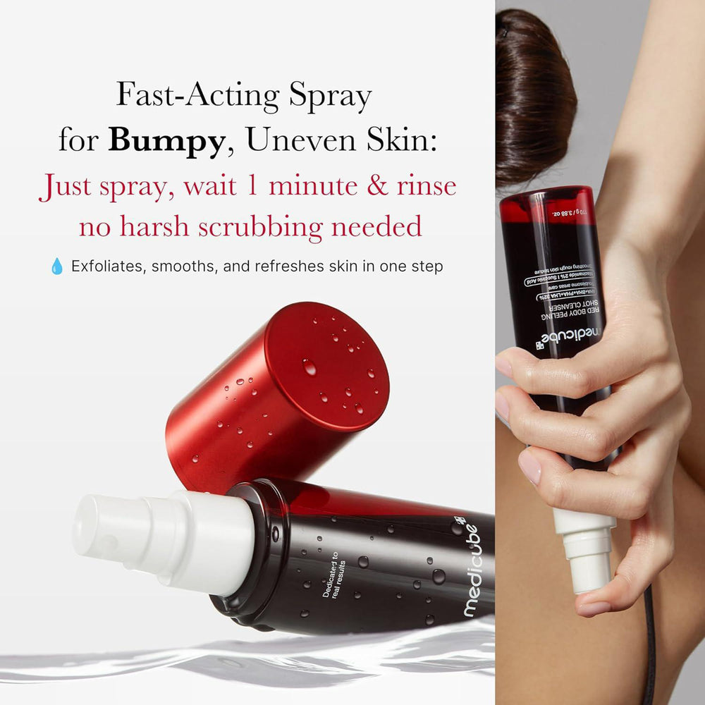 
                      
                        Medicube Red Acne Body Peeling Shot 美蒂秋芙温和去角质身体喷雾 110g
                      
                    