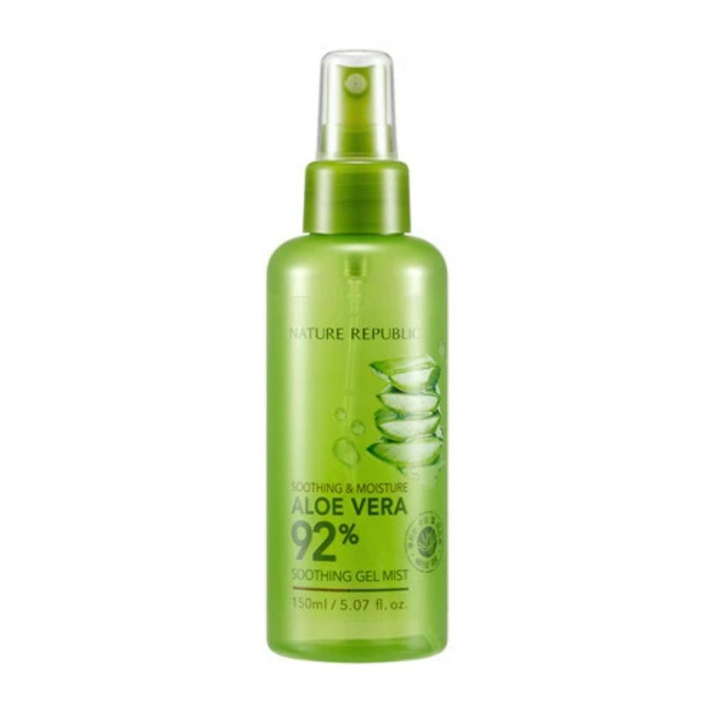 Nature Republic Aloe Vera Soothing Gel Mist 155ML 自然乐园芦荟保湿舒缓喷雾 2023