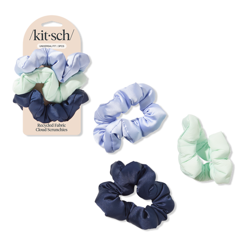 
                      
                        Kitsch Recycled Fabric Cloud Scrunchies 云朵发圈三件套
                      
                    