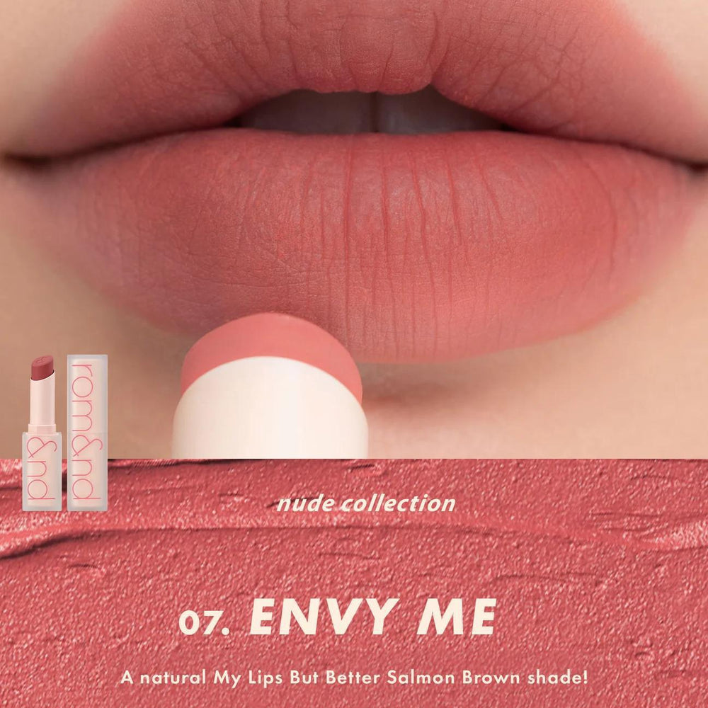
                      
                        Rom&nd Zero Matte Lipstick 柔魅得雾面哑光丝绒口红
                      
                    