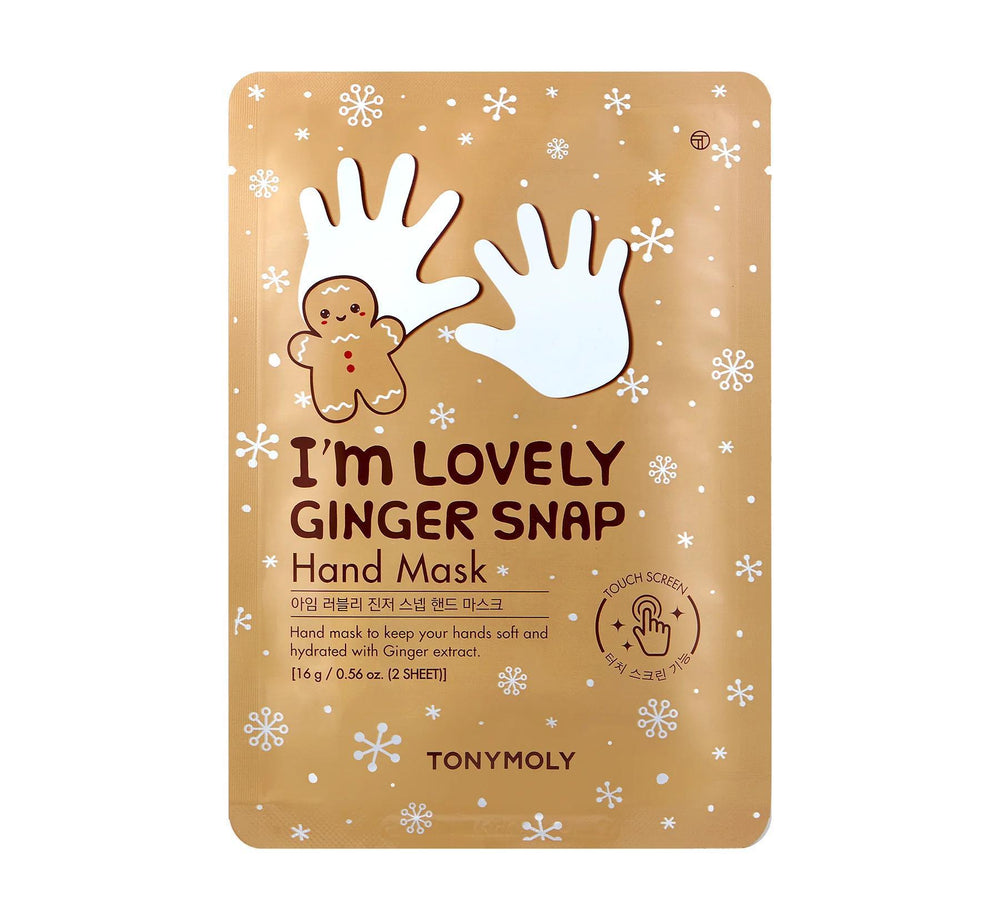 TONYMOLY I'm Lovely Ginger Snap Hand Mask 魔法森林姜饼保湿手膜