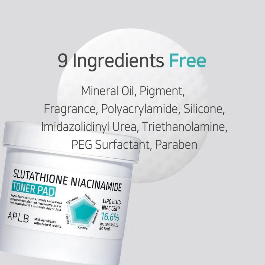 
                      
                        APLB Glutathione Niacinamide Toner Pad 韩国APLB谷胱甘肽烟酰胺爽肤片 60pads
                      
                    
