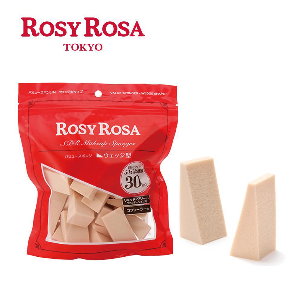 Rosy Rosa Value Sponge Wedge 30pcs 上妆海绵三角形