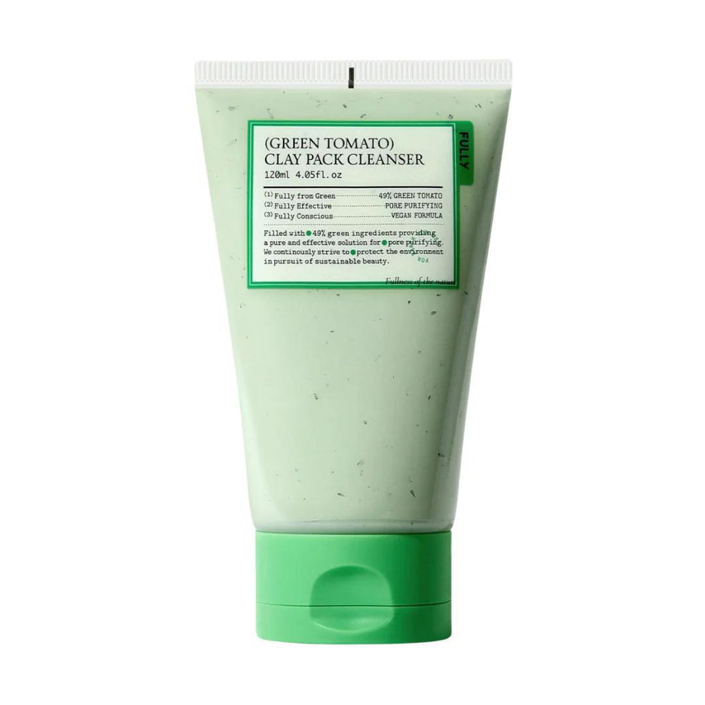 
                      
                        FULLY Green Tomato Clay Pack Cleanser 韩国FULLY青番茄粘土面膜 120mL
                      
                    