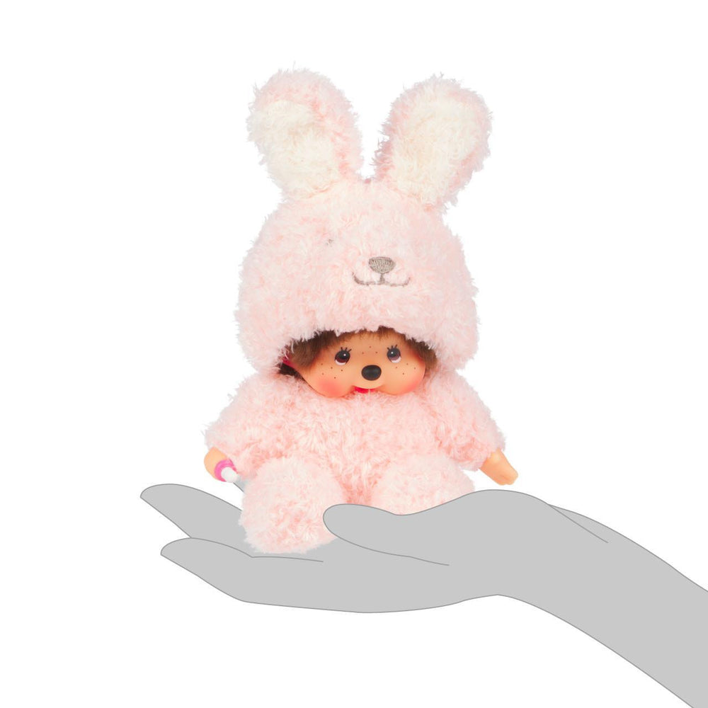 
                      
                        Monchhichi Sitting Fluffy Bunny Doll Plush 蒙奇奇兔子造型毛绒玩具
                      
                    