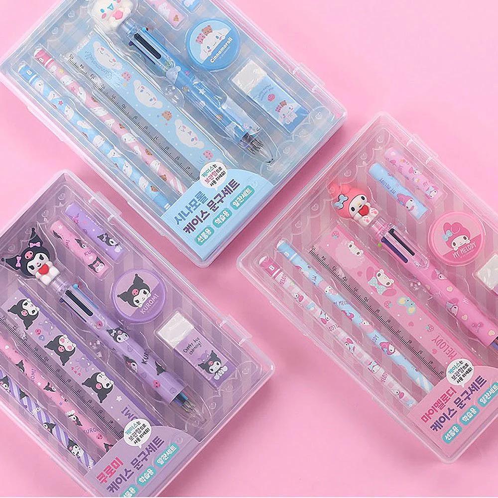 5000 Sanrio Stationery Set W/Case 三丽鸥文具套装（带盒）