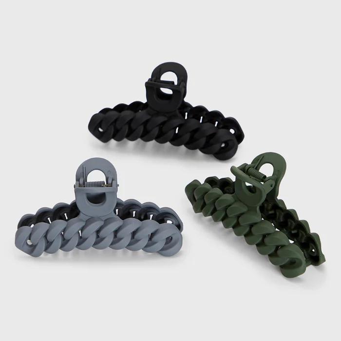 
                      
                        Kitsch Eco-friendly Chain Claw Clip 个人款式抓夹 3个
                      
                    