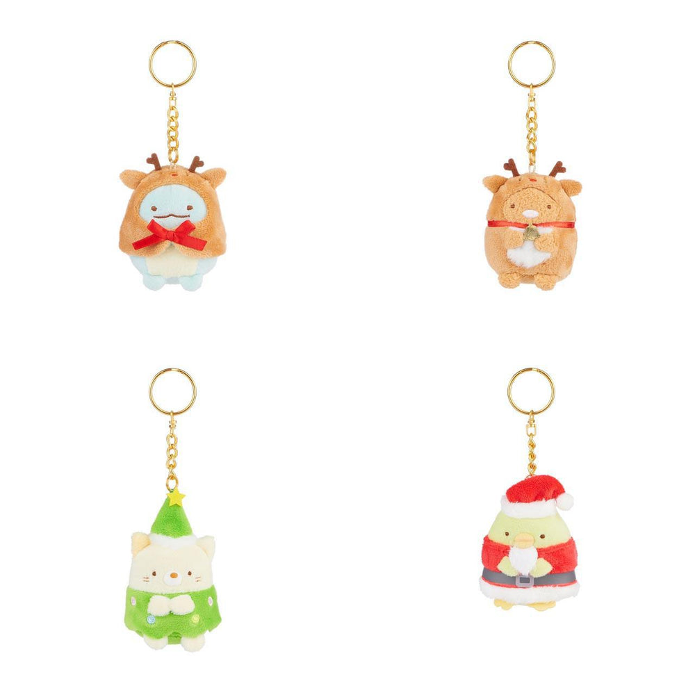 San-X Sumikko Gurashi Original Holiday Series Blind Box Keychain 日本San-X角落生物原创假日系列盲盒钥匙扣