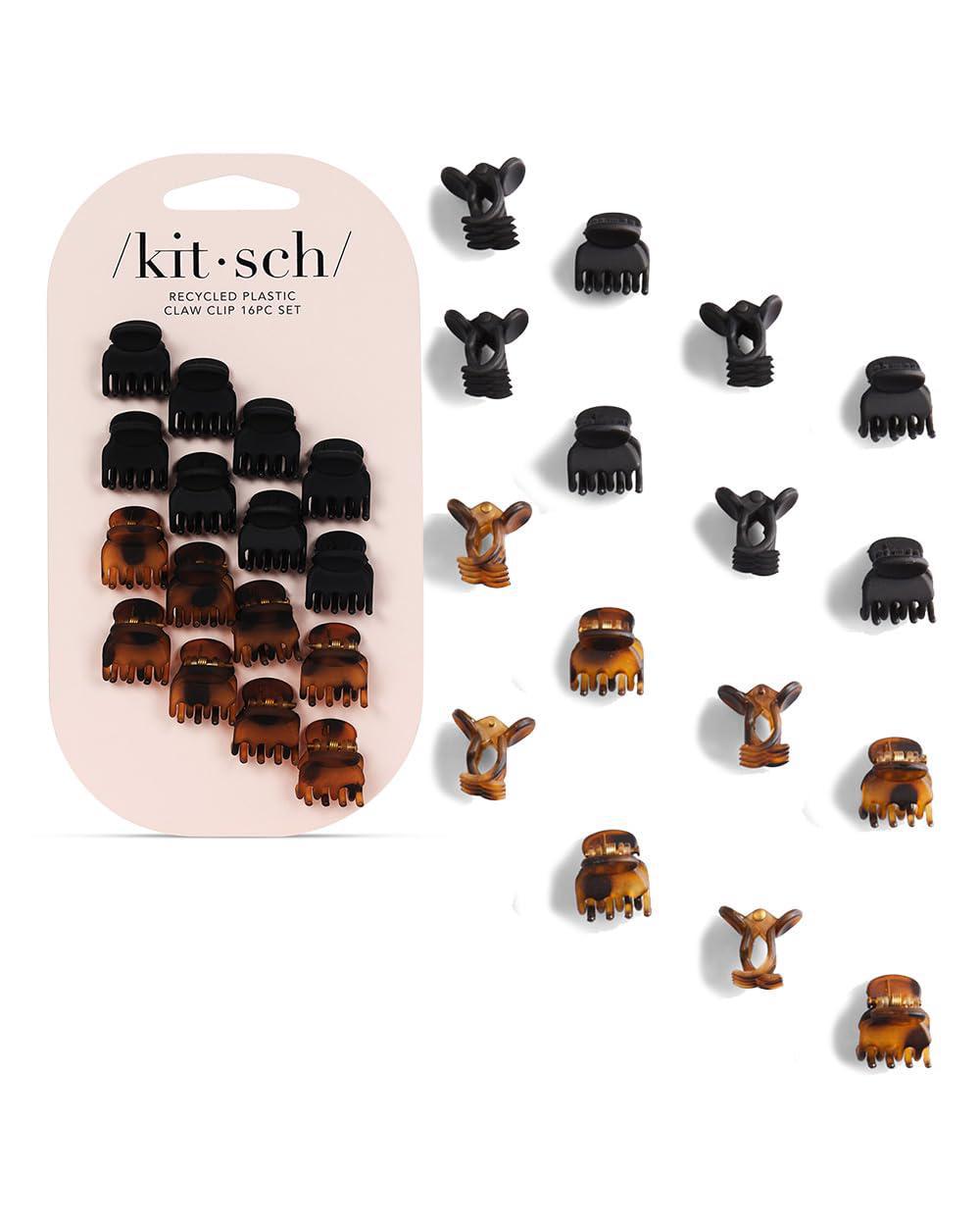 Kitsch Mini Classic Claw Clips 16pc 女士迷你小发夹16件装