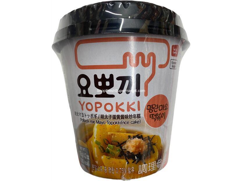 
                      
                        Yopokki Cup  韩国年糕 - 杯装
                      
                    