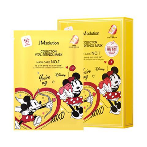 
                      
                        JMsolution Vital Retinol Mask Disney Collection 肌司研视黄醇面膜迪士尼系列 10pcs
                      
                    