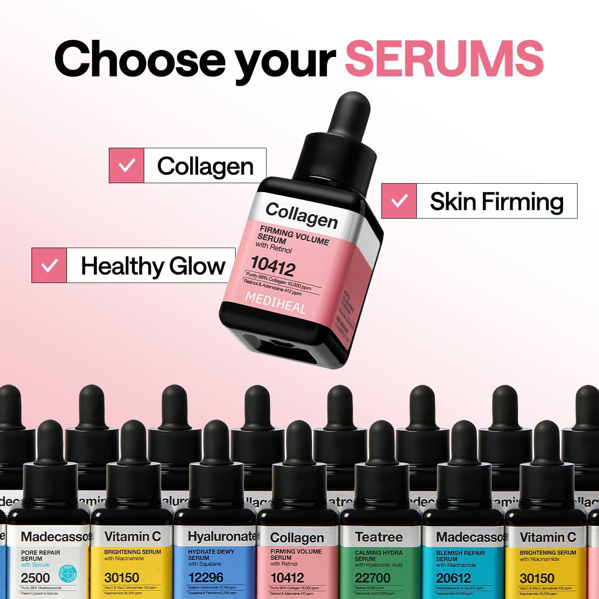 Mediheal Collagen Firming Volume Serum 美迪惠尔胶原蛋白紧致保湿精华液 40mL