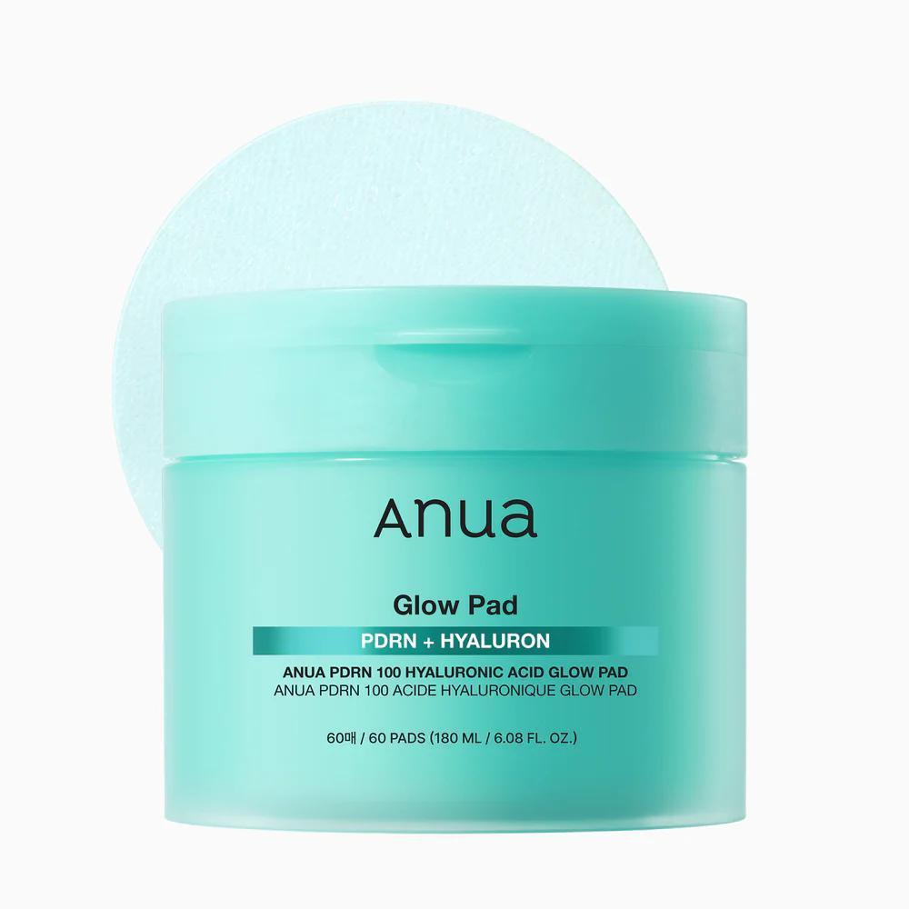 ANUA PDRN 100 Hyaluronic Acid Glow Pad 韩国ANUA100补水保湿爽肤片 180mL