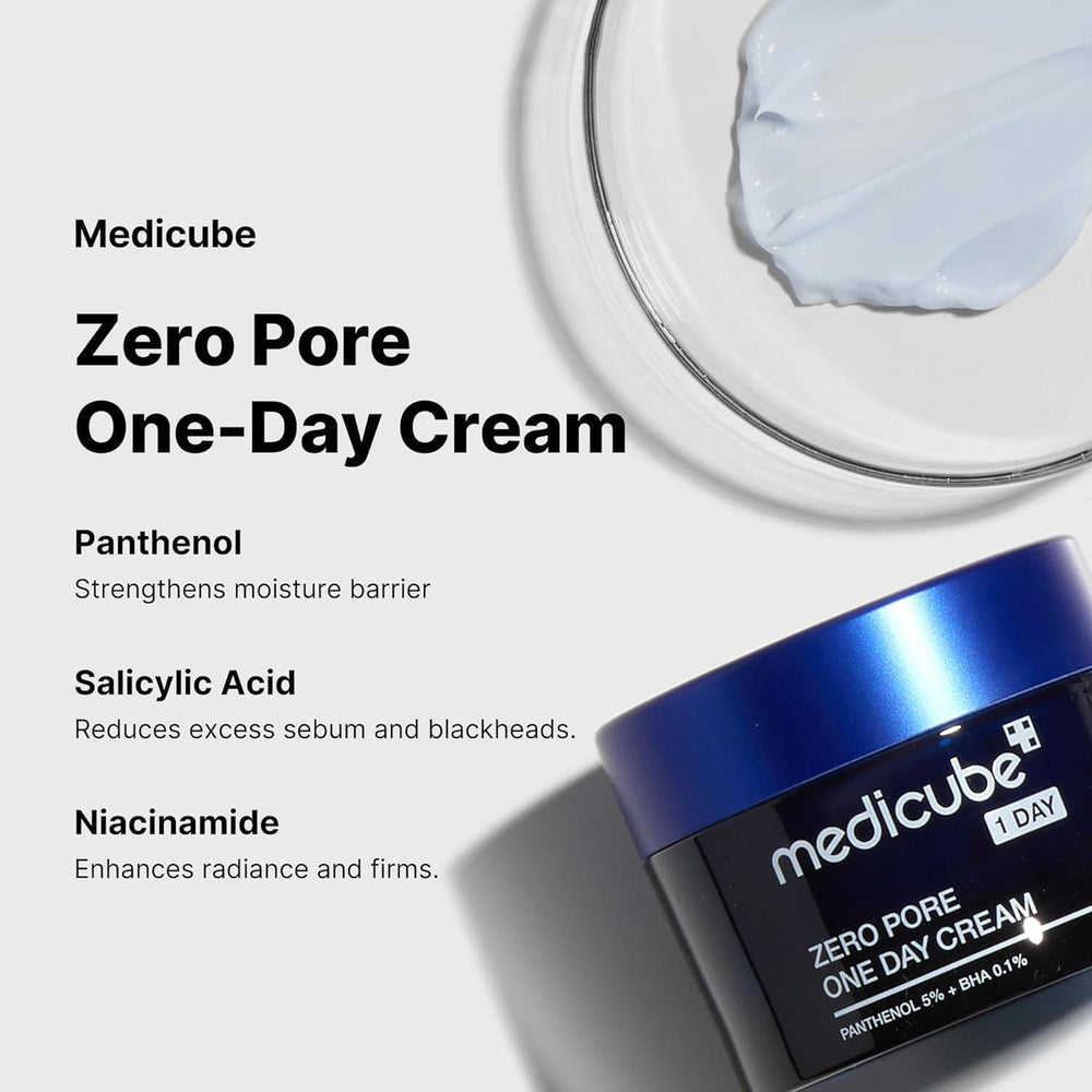 
                      
                        Medicube Zero Pore One Day Cream 美蒂秋芙收缩毛孔一日面霜 50mL
                      
                    