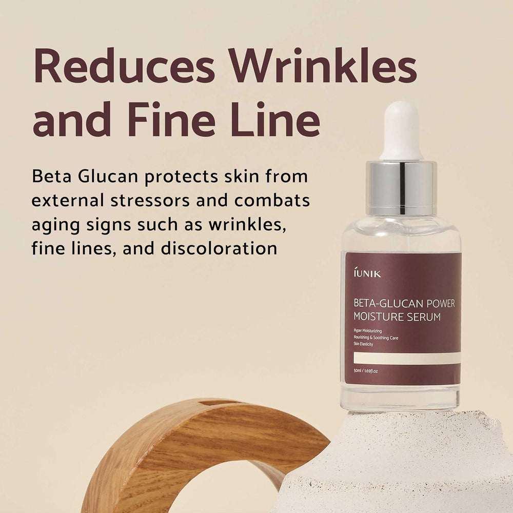 
                      
                        IUNIK Beta Glucan Power Moisture Serum 艾侑妮β-葡聚糖强效深层保湿精华 50mL
                      
                    