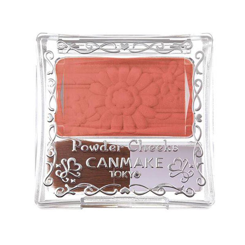 Canmake Powder Cheeks PW44 Mellow Peach 单色花瓣腮红 PW44甜蜜桃红