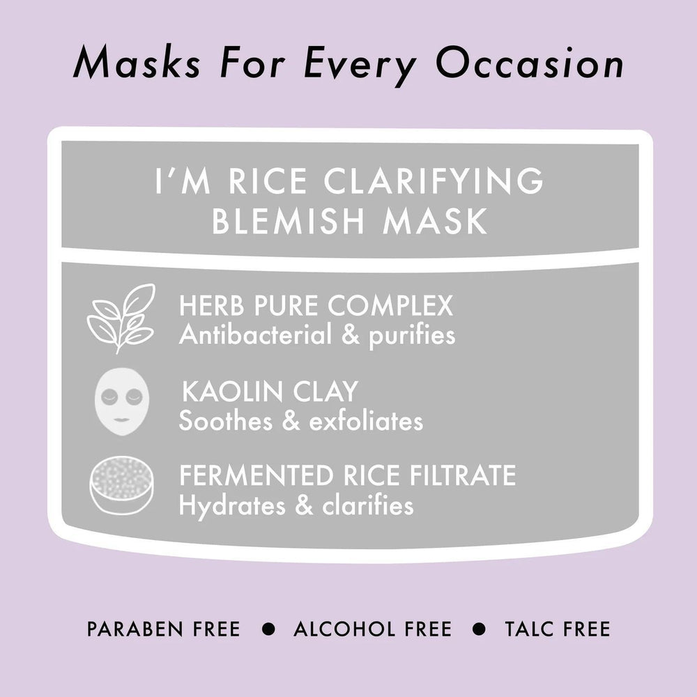 
                      
                        TONYMOLY I'm Rice Clarifying Blemish Mask 魔法森林大米净肤祛斑面膜 100mL
                      
                    