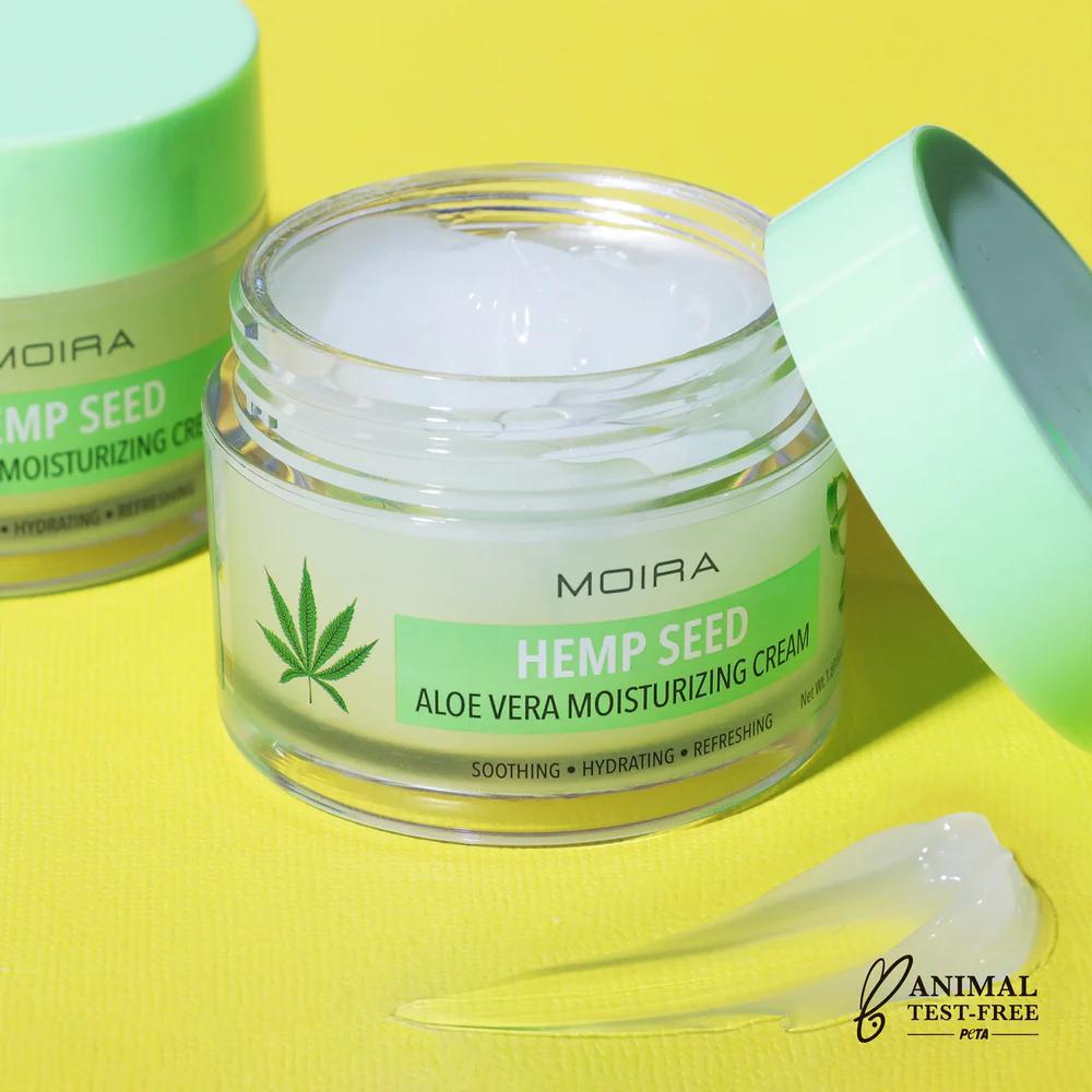 MOIRA Hemp Seed Aloe Vera Moisturizing Cream 大麻籽芦荟保湿面霜 50mL