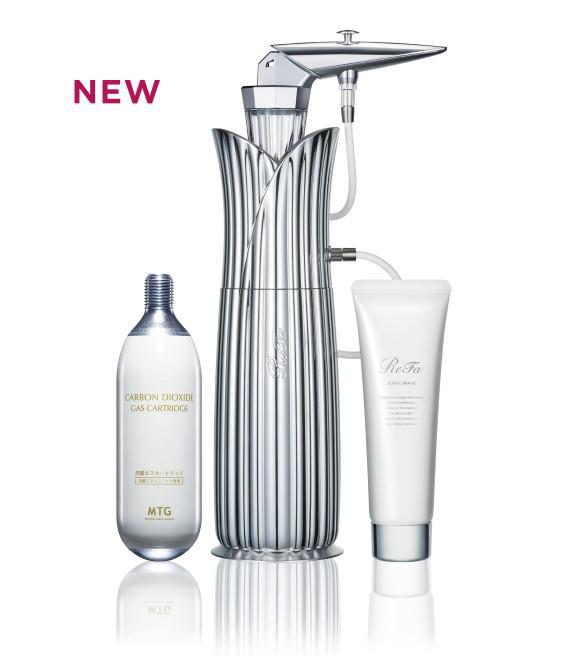 パック・フェイスマスク MTG ReFa MIST Refa Mist Set (w/Jewel Mask) 注氧碳酸喷雾器套装(带面膜+气罐