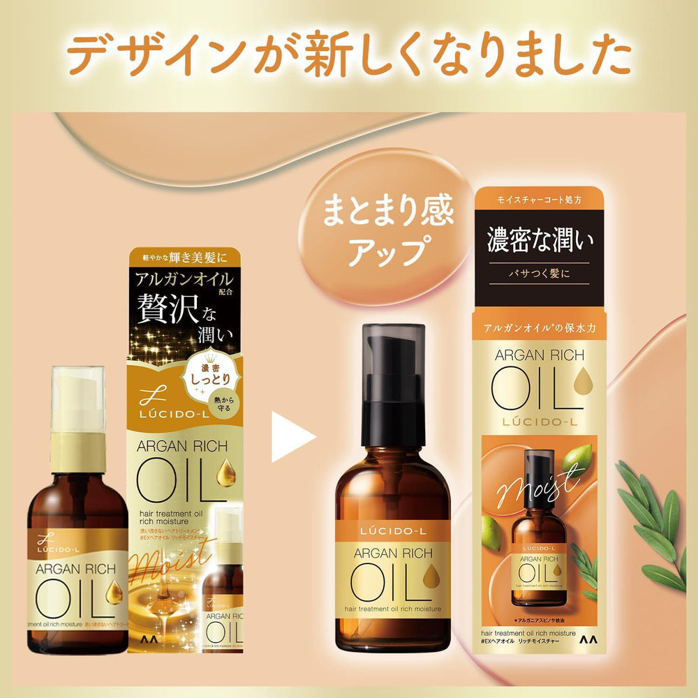 
                      
                        Mandom Lucido-L Oil Treatment # Ex Hair Oil Rich Moisture 漫丹俪诗朵滋润保湿强效护发精华 60mL
                      
                    